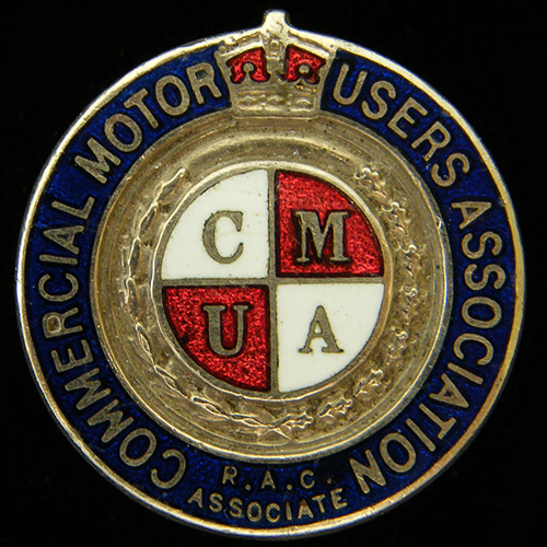 Commercial Motor Users Association  Lapel badge