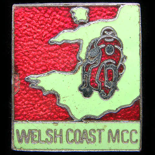Welsh Coast M C C pin badge