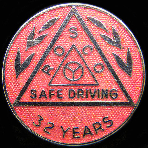 Road Operators Safety Council Lapel Badge / Medallion