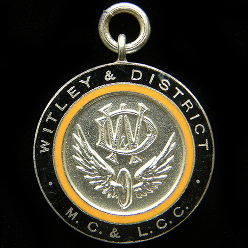 Witley & District Motor Cycle & Light Car Club Medallion
