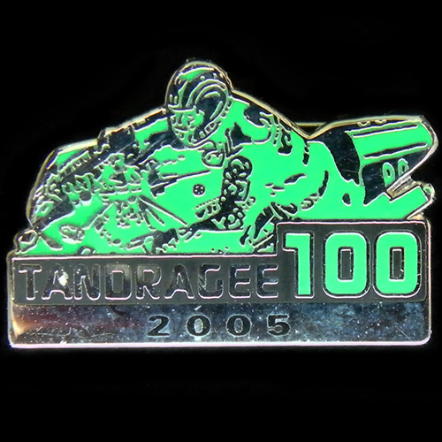 Tandragee 100 pin badge