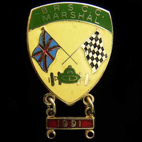British Racing and Sports Car Club pin badge 
