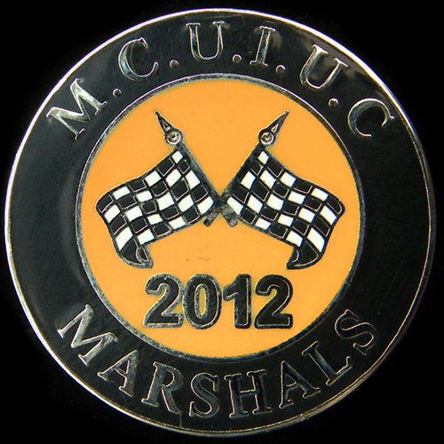 Motor Cycle Union of Ireland Ulster Centre pin badge