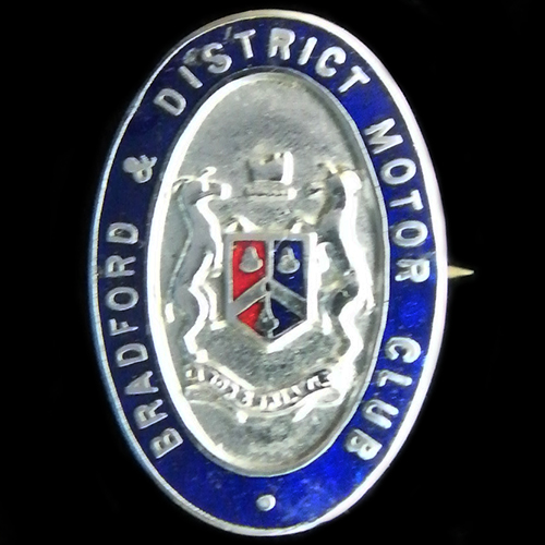 Bradford & District Motor Club pin Badge