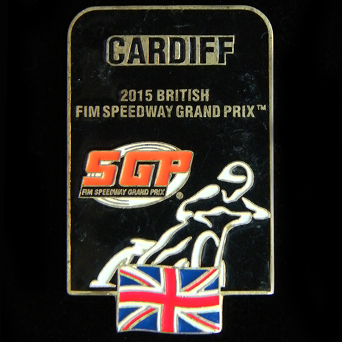 British Speedway Grand Prix Pin Badge