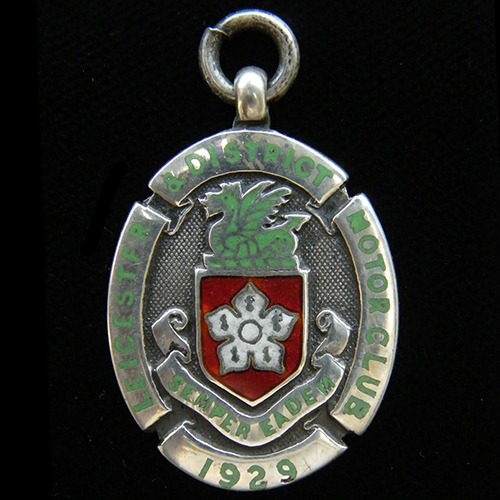 Leicester & District Motor Club 1929 Medallion
