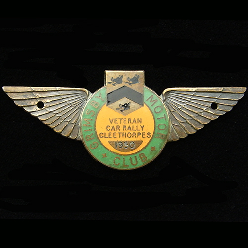 Grimsby Motor Club Rally Badge