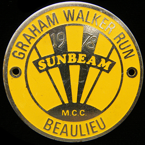 Graham Walker Run Machine badge