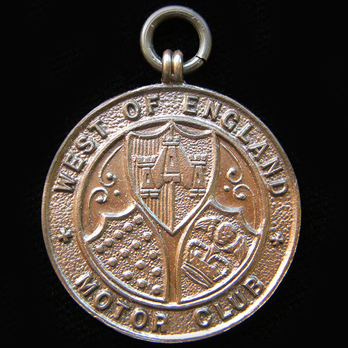 West of England Motor Club Medallion