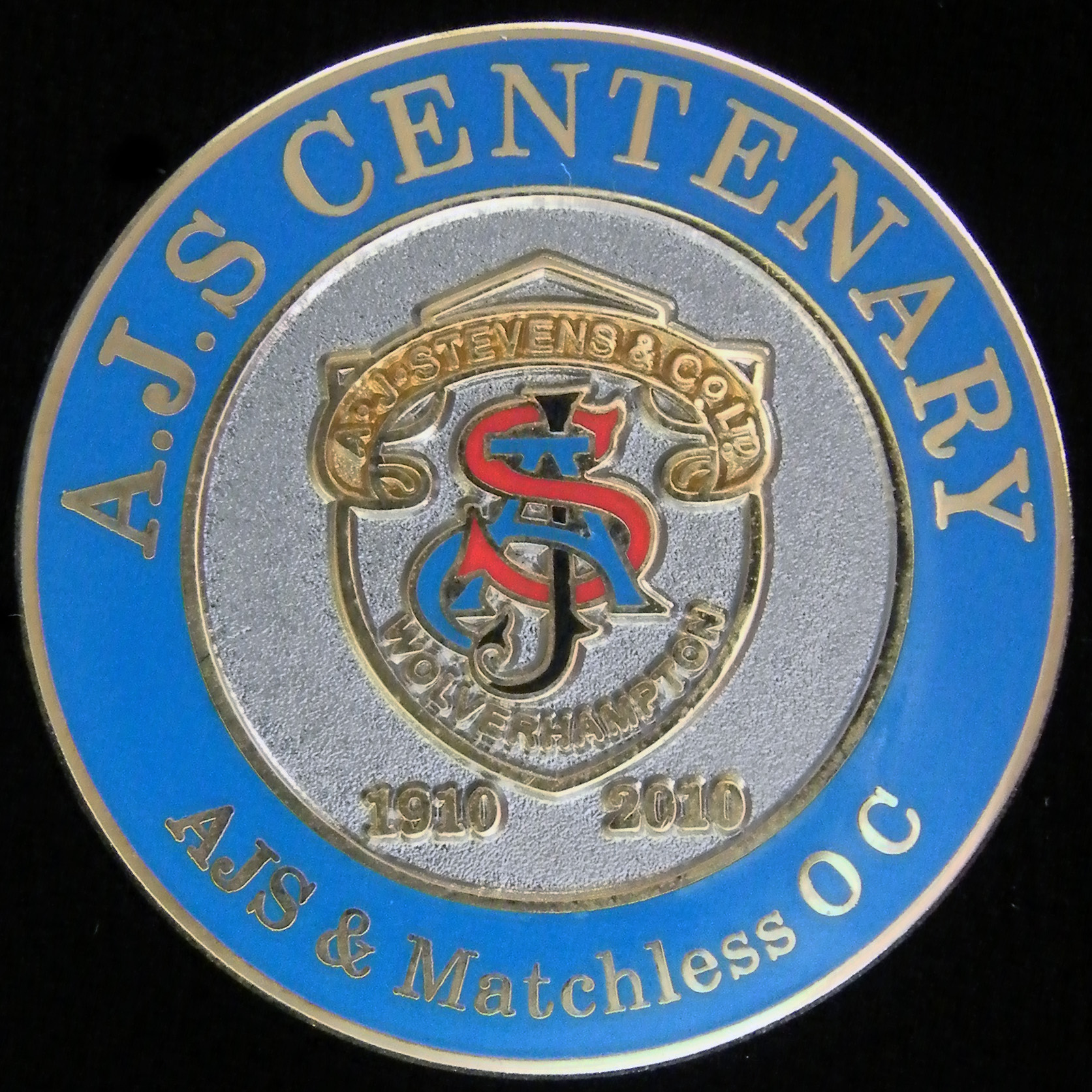 AJS Matchless Owners Club pin badge