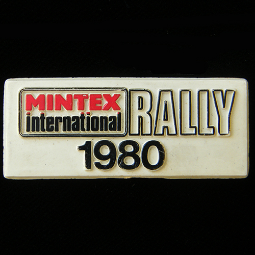 Mintex Rally pin badge