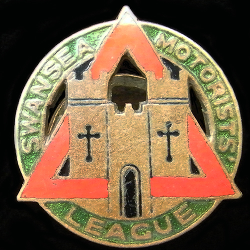 Swansea Motorists League Lapel Badge
