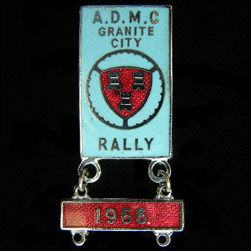 Granite City Rally pin badge