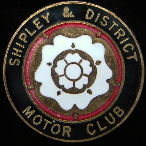 Shipley & District Motor Club Badge
