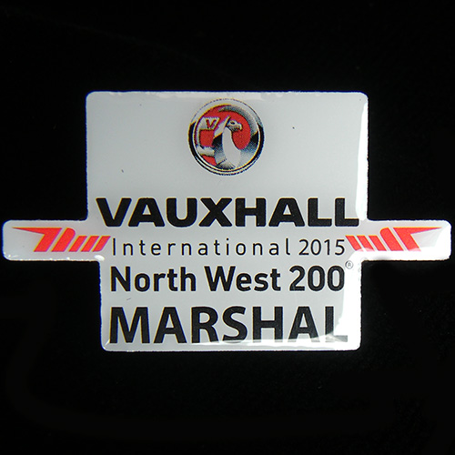 North West 200 pin badge