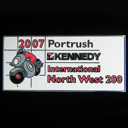 North West 200 pin badge