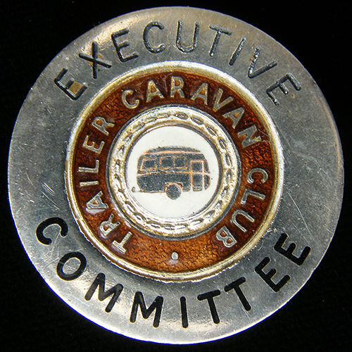 Trailer Caravan Club Lapel badge