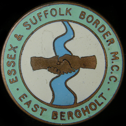 Essex & Suffolk Border M.C.C. pin badge