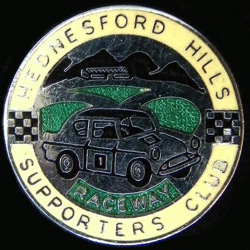 Hednesford Hills Supporters Club pin badge