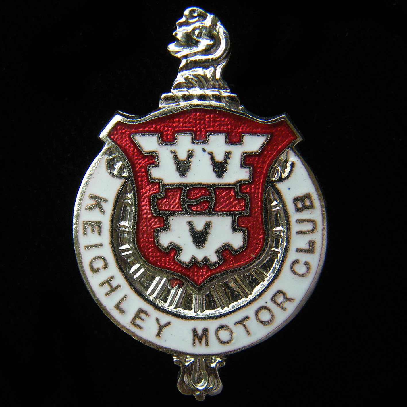 Keighley Motor Club Lapel badge