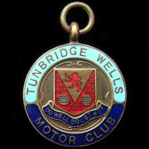 South Downs Motor Cycle Club pin badge