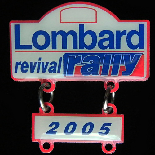 Lombard Revival Rally pin badge