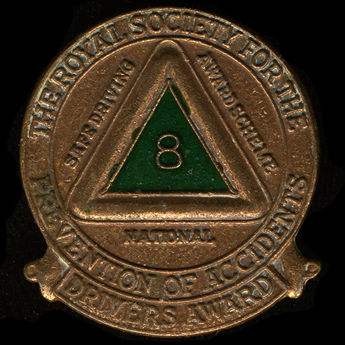 Royal Society for the Prevention of Accidents lapel badge