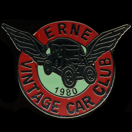 Erne Vintage Car Club badge lapel