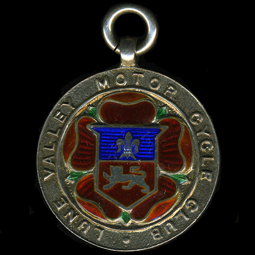 Lune Valley Motor Cycle Club medallion