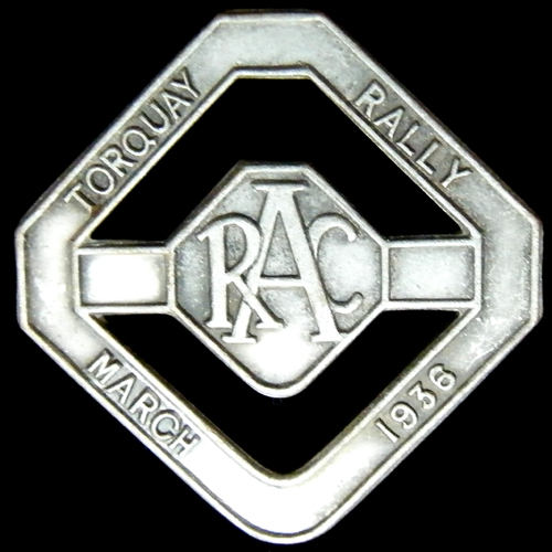 RAC Rally pin badge