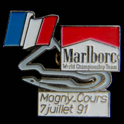 F1 Magny-Cours pin badge
