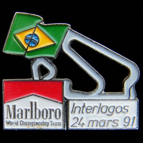 F1 Interlargos pin badge