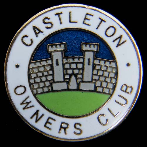 Castleton Owners Club pin badge