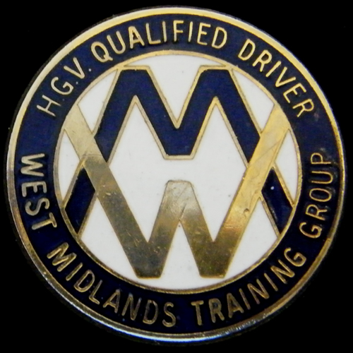 West Midlands Training Group pin badge