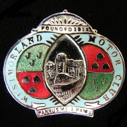 Westmorland Motor Club pin badge