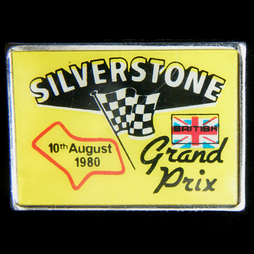 Silverstone Grand Prix  pin badge