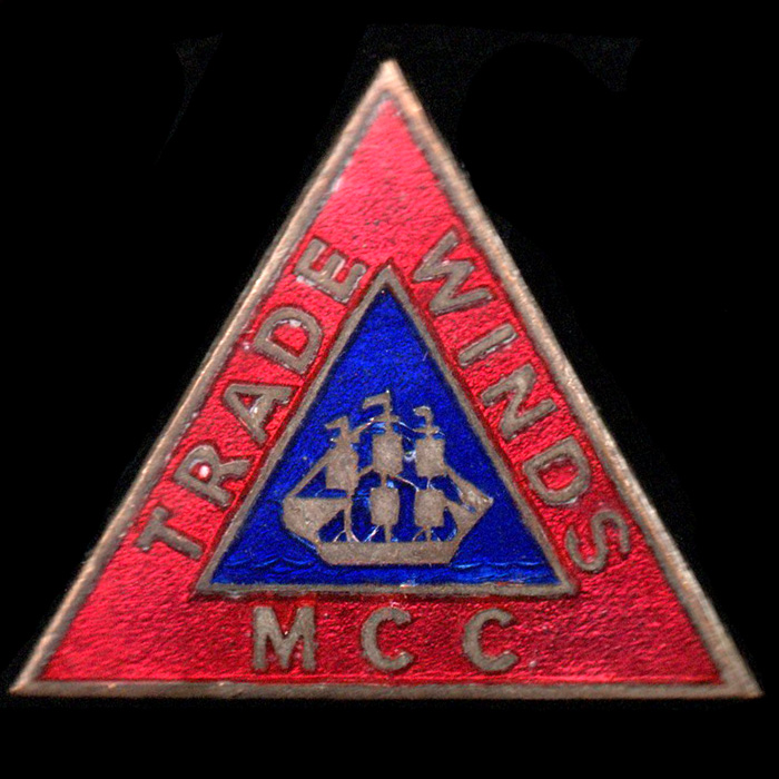 Trade Winds lapel badge