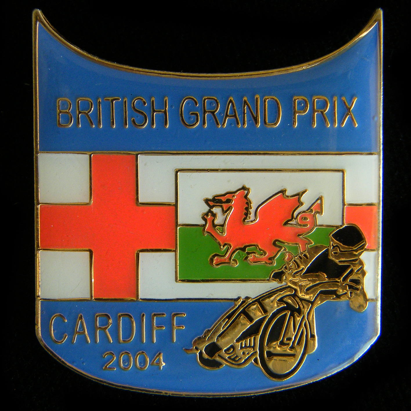 British Speedway Grand Prix Pin Badge
