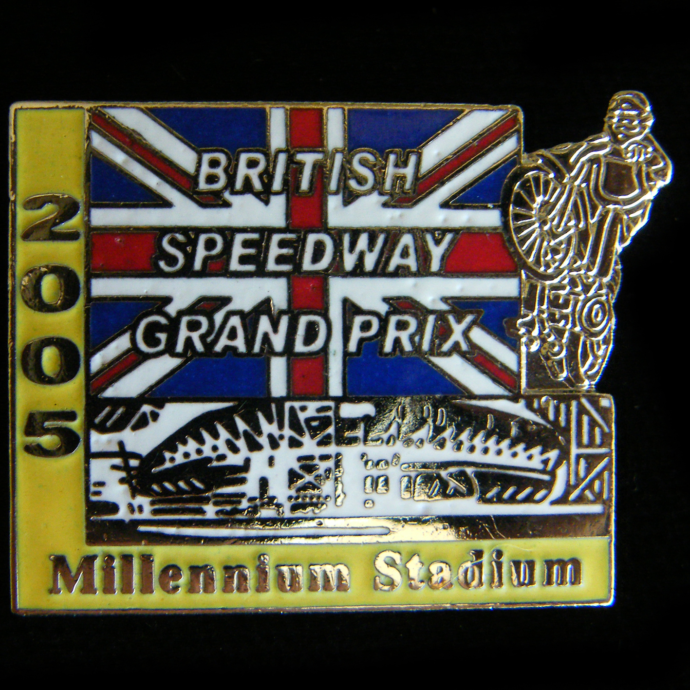 British Speedway Grand Prix Pin Badge