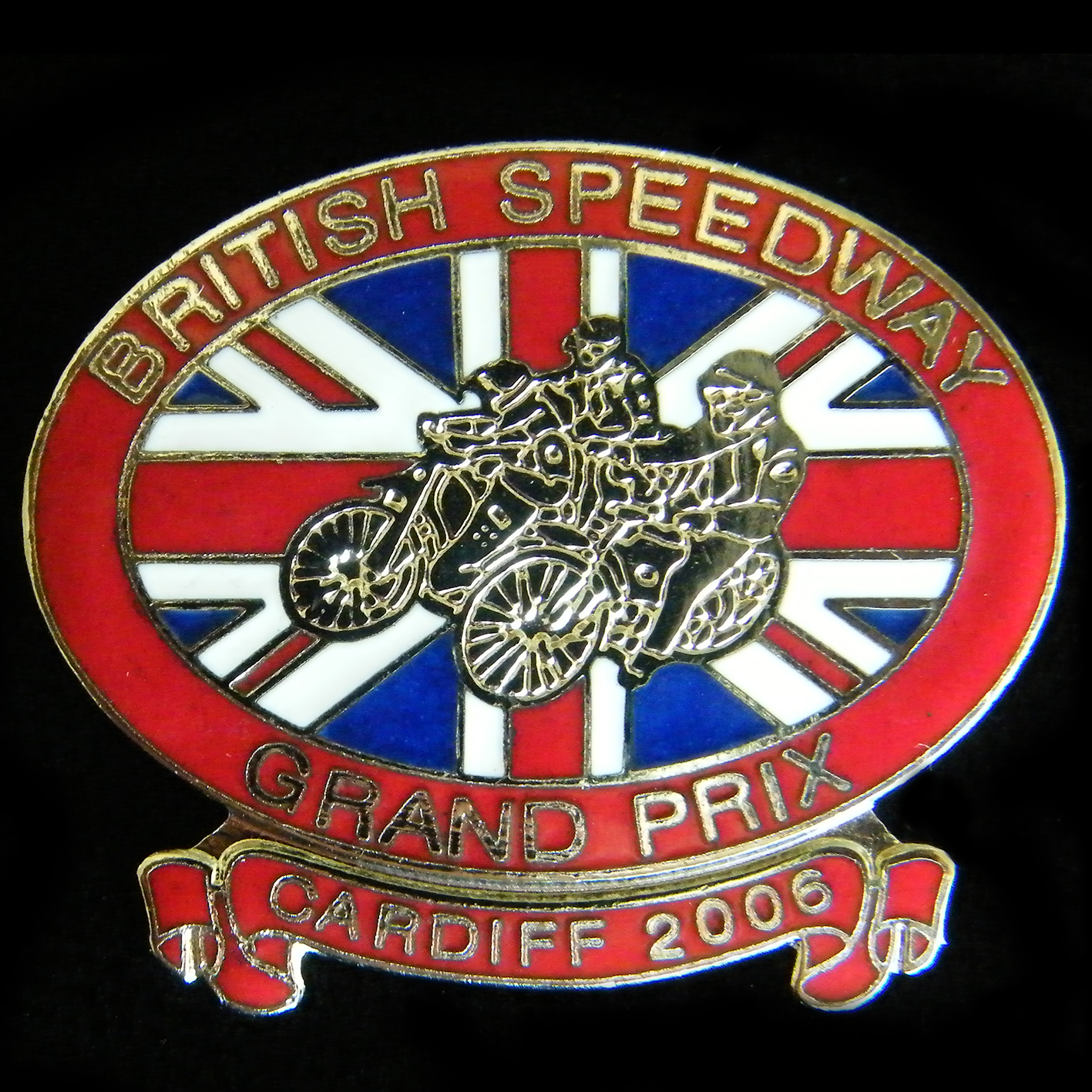 British Speedway Grand Prix Pin Badge
