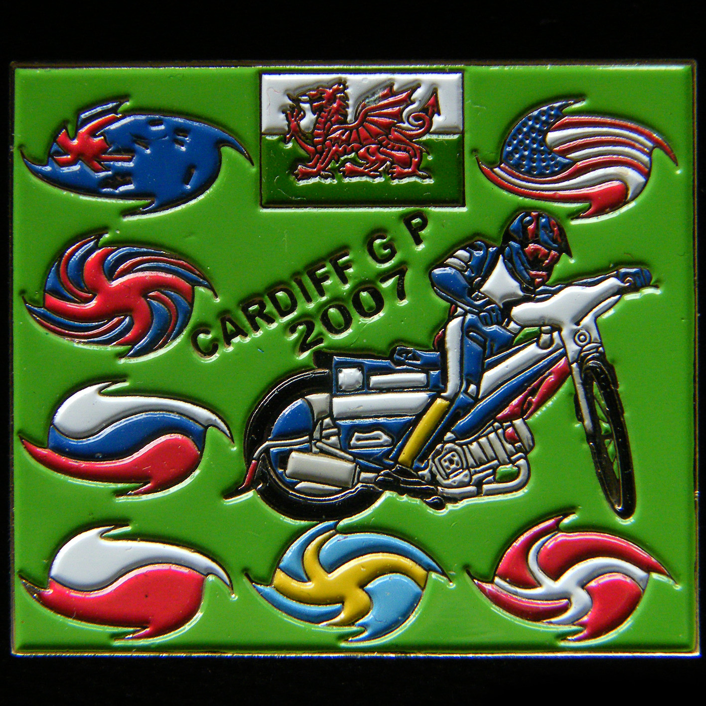 British Speedway Grand Prix Pin Badge
