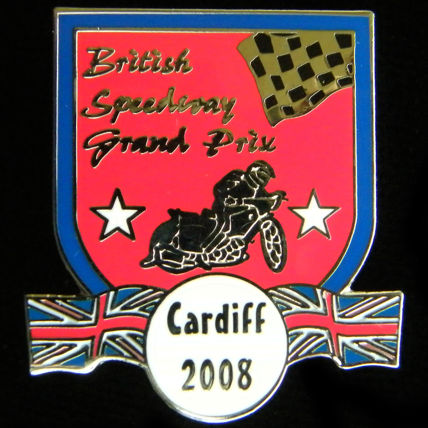 British Speedway Grand Prix Pin Badge