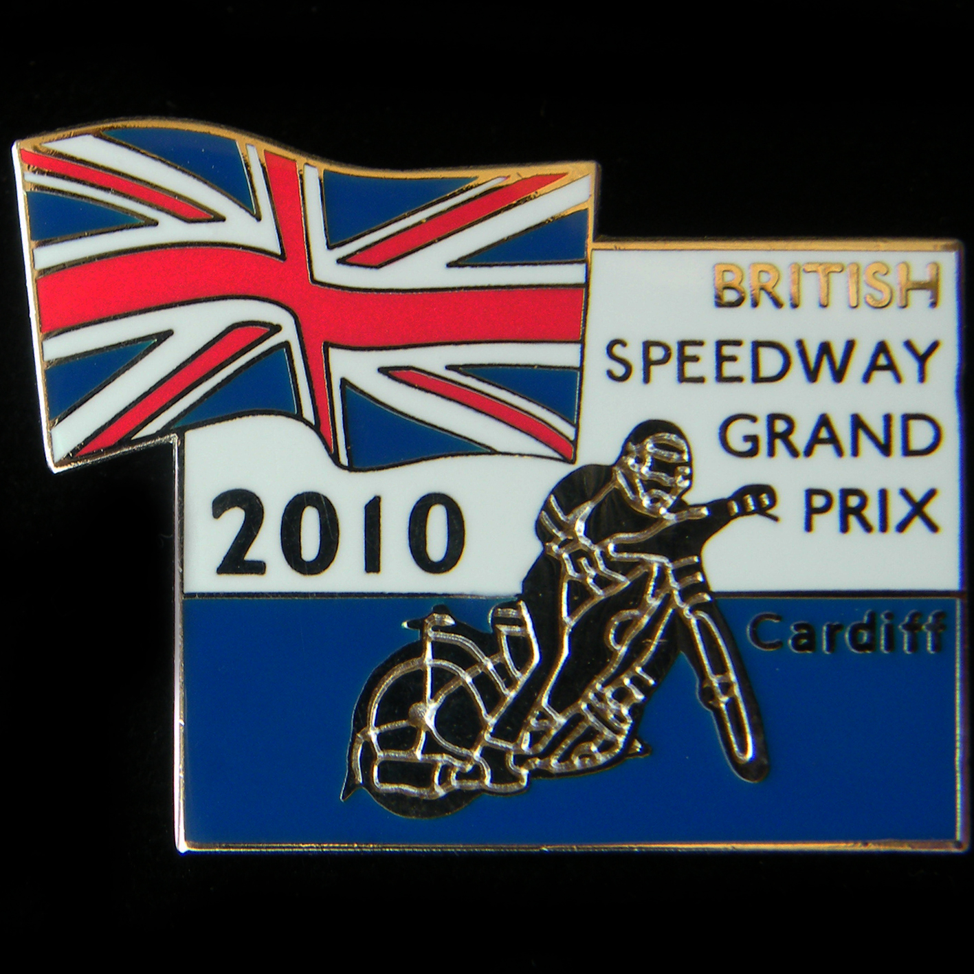 British Speedway Grand Prix Pin Badge