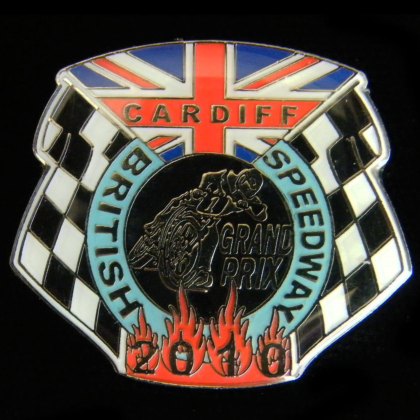British Speedway Grand Prix Pin Badge