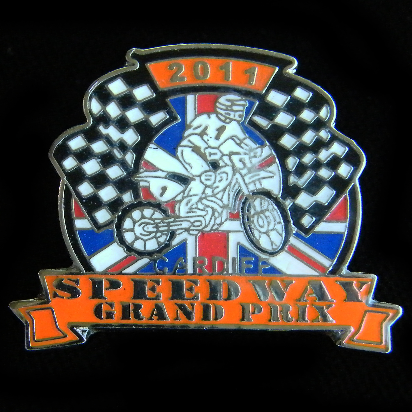 British Speedway Grand Prix Pin Badge
