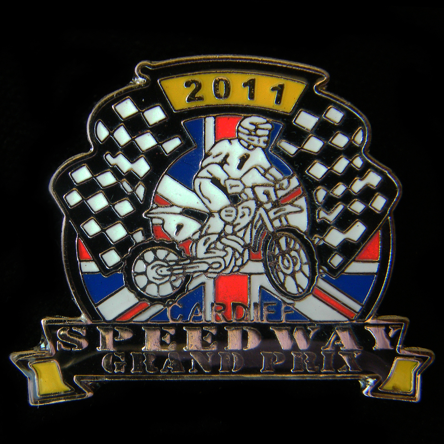 British Speedway Grand Prix Pin Badge