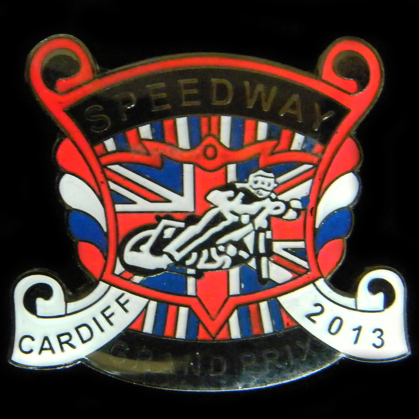 British Speedway Grand Prix Pin Badge