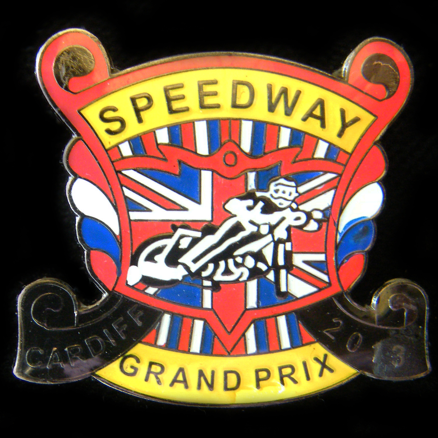 British Speedway Grand Prix Pin Badge