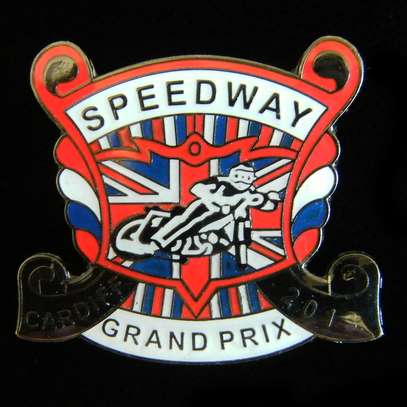 British Speedway Grand Prix Pin Badge
