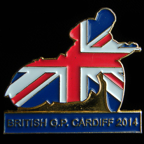 British Speedway Grand Prix Pin Badge